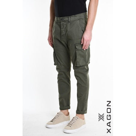 XAGON PANTS MOD.2CR4076VERDE