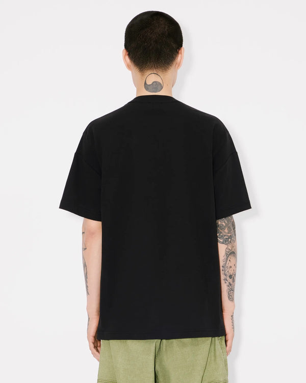 'Boke Flower 2.0' T-shirt in cotton BLACK