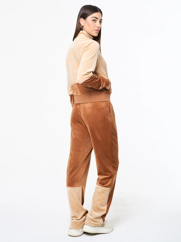 Lina Velour Track Pant