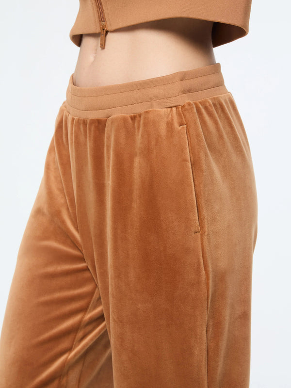 Lina Velour Track Pant
