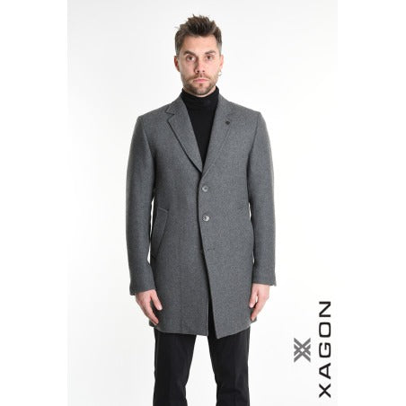 XAGON COAT MOD.1PCPLANGRIGIO