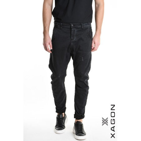 XAGON PANTS MOD.2CR4074NERO
