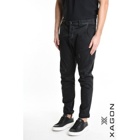 XAGON PANTS MOD.2CR4074NERO