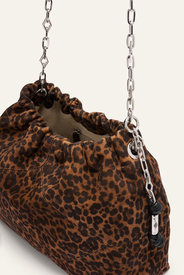 ba&sh - JUNE TOTE BAG - LEOPARD