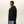 Black Cotton Ami de Coeur Hoodie