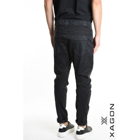 XAGON PANTS MOD.2CR4074NERO