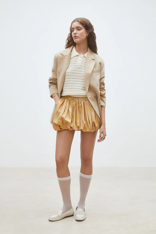 Florid - Short puff skirt