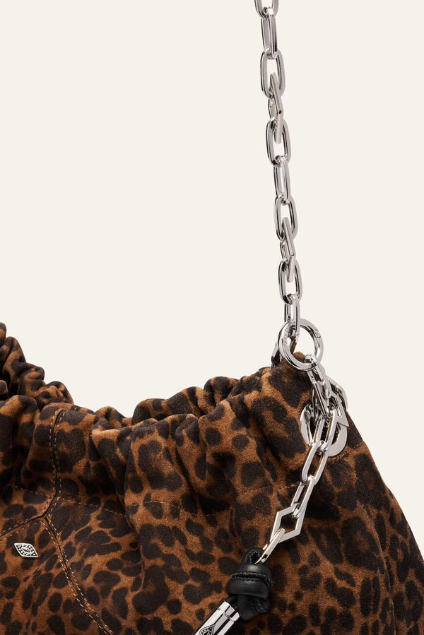 ba&sh - JUNE TOTE BAG - LEOPARD