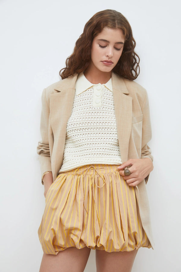 Florid - Short puff skirt