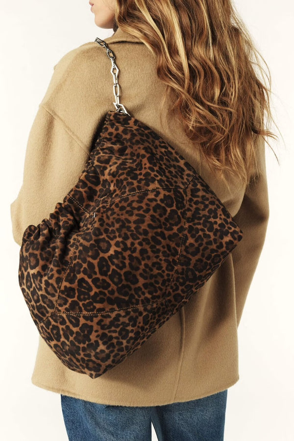 ba&sh - JUNE TOTE BAG - LEOPARD