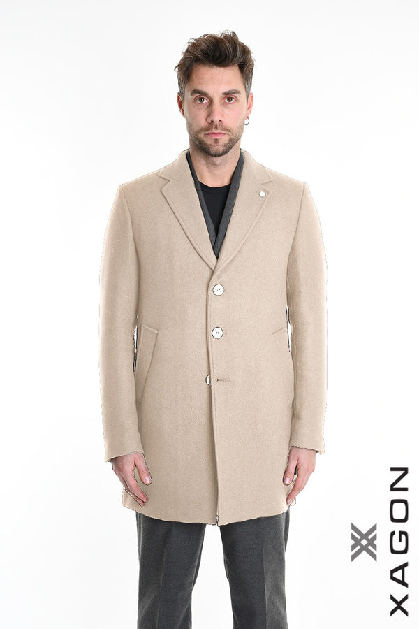 XAGON COAT MOD.1PCPLANBEIGE