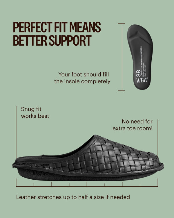 ROMA Woven Preto Black