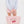 GANNI MEDIUM TRAPEZE SHOPPER RASPBERRY PRINT