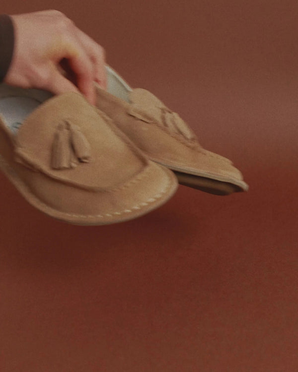 TRIBECA Suede Desert Sand
