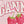GANNI MEDIUM TRAPEZE SHOPPER RASPBERRY PRINT