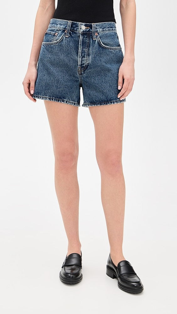 MID RISE BOY SHORT JEAN
