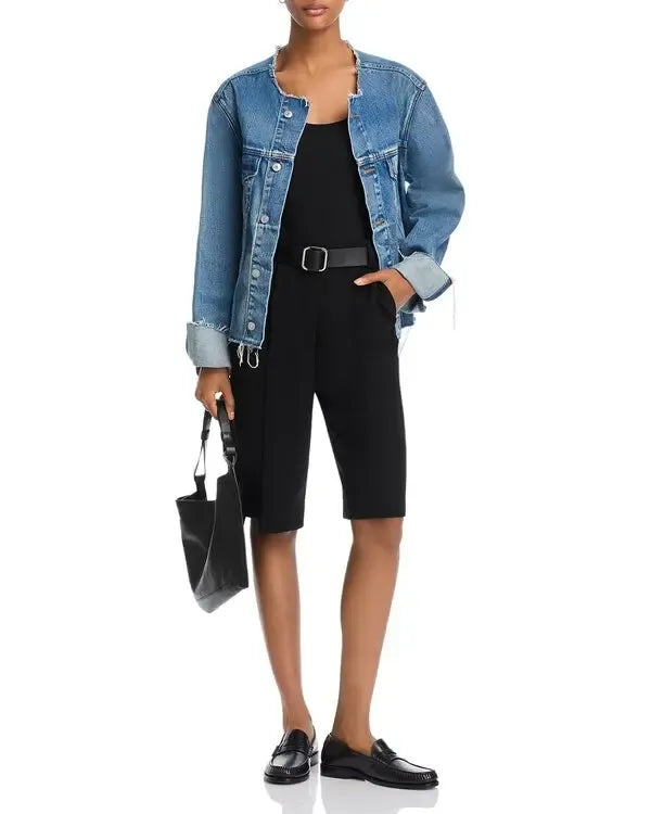 CUTOFF TRUCKER JACKET