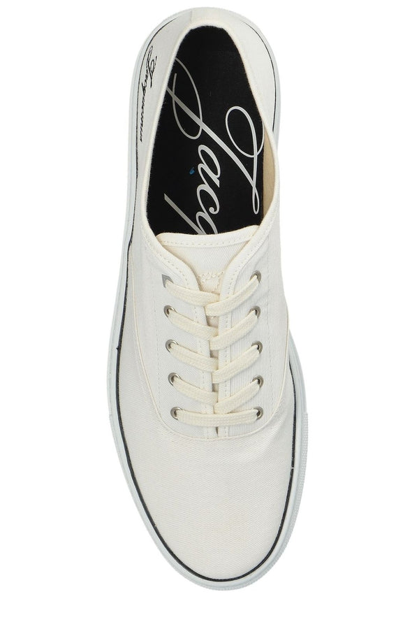JACQUEMUS - CANVAS SNEAKERS WHITE