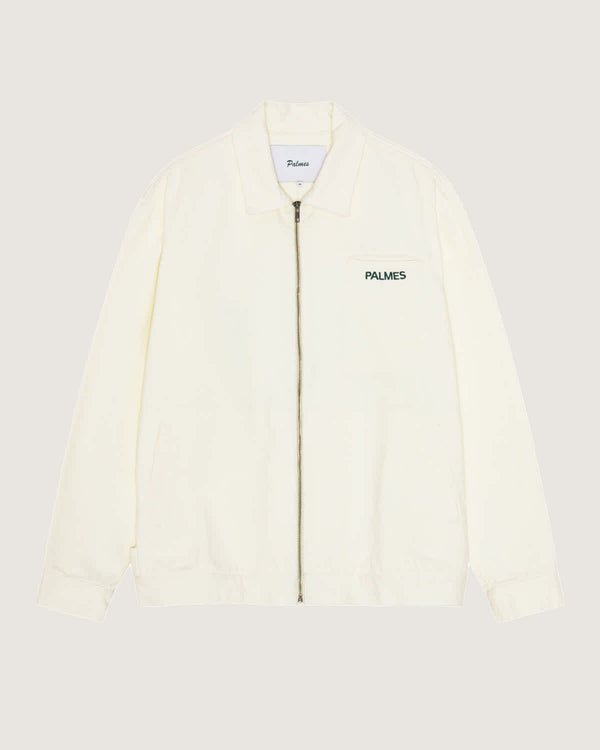 FOREVER ZIP JACKET BROKEN WHITE