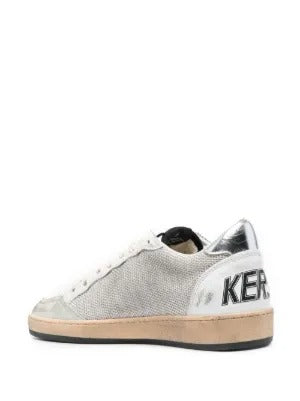 GOLDEN GOOSE - BALL STAR LOW-TOP SNEAKERS WHITE