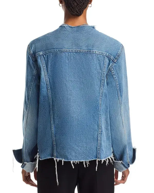 CUTOFF TRUCKER JACKET