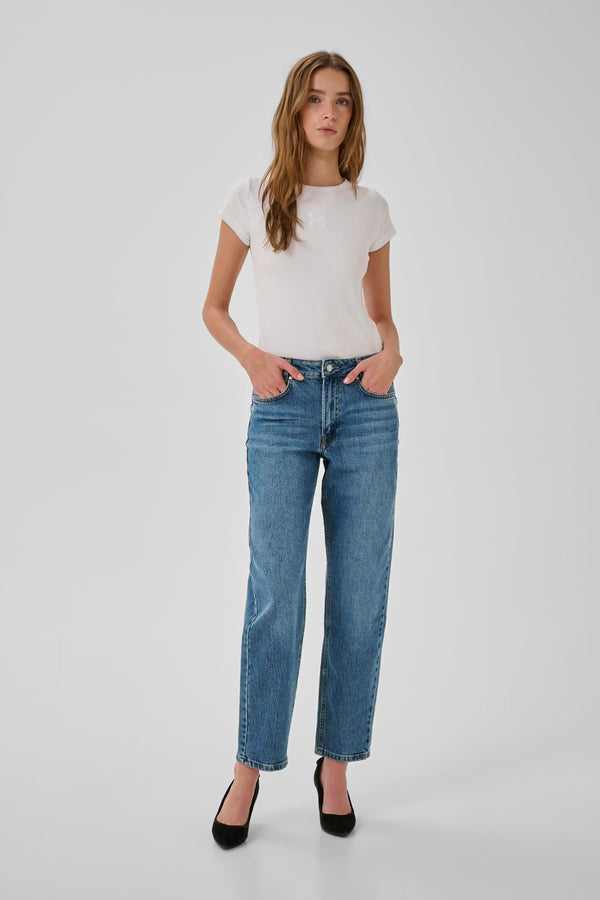 04 THE MOMMY HIGH TAPERED JEANS - 30