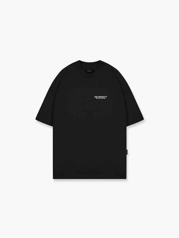 RETERNITY CREATIVE DEPT T-SHIRT BLACK