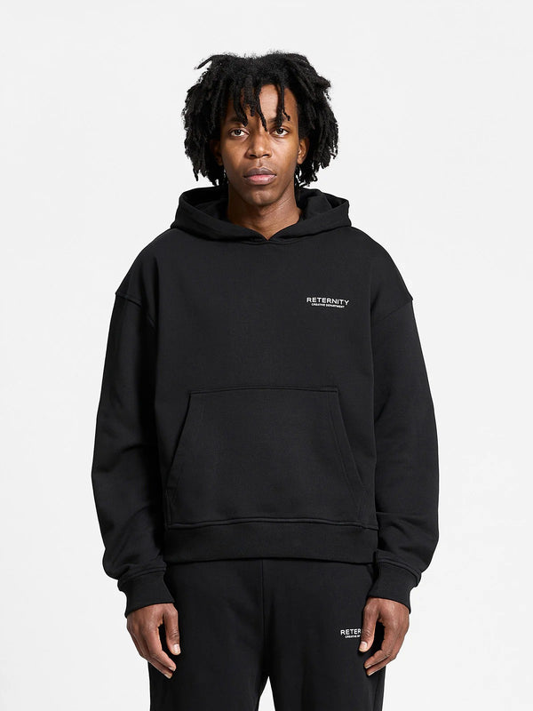 RETERNITY CREATIVE DEPT HOODIE BLACK