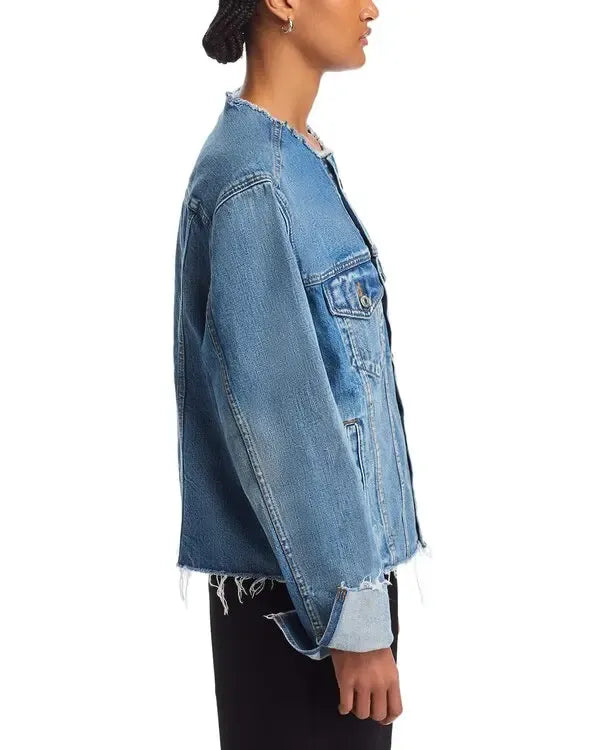 CUTOFF TRUCKER JACKET