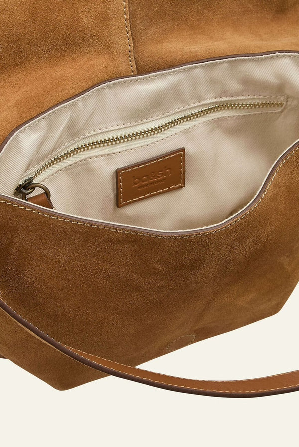 BASH SAC S SUEDE YOUYOU SADDLE