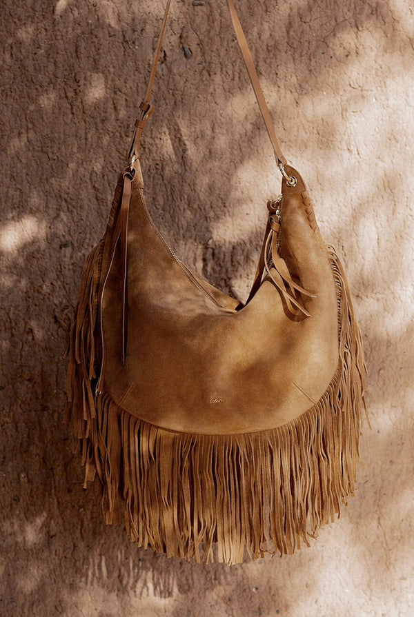 BASH SAC XL FRANGES SUEDE SWING