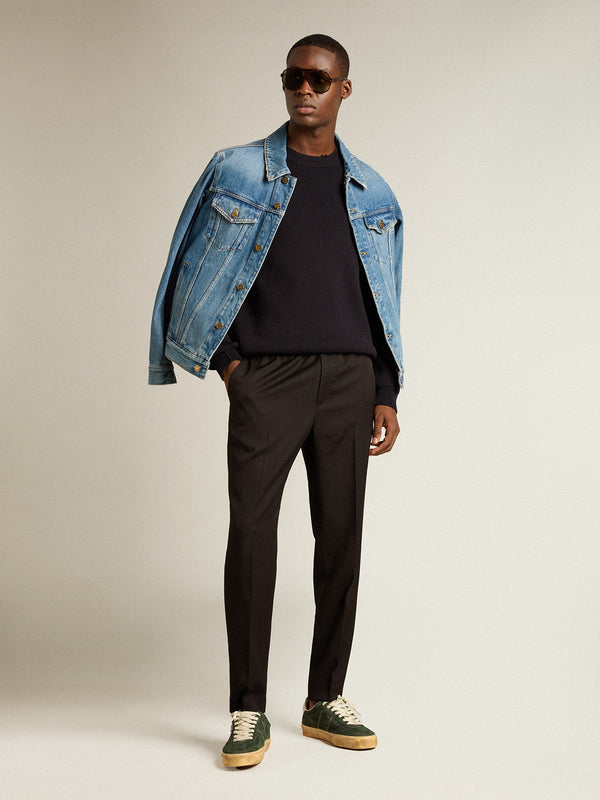 GOLDEN GOOSE JACKET P000621 BLUE