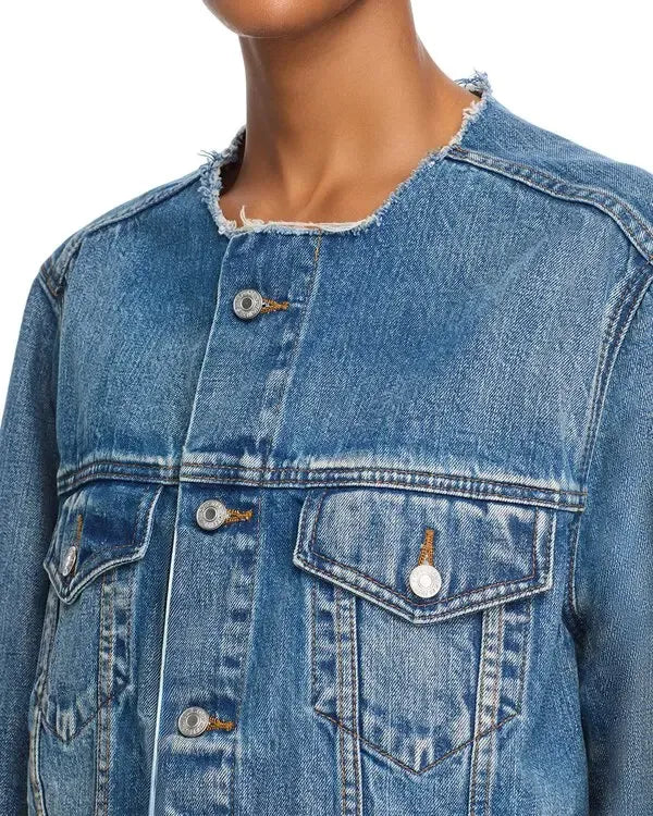 CUTOFF TRUCKER JACKET
