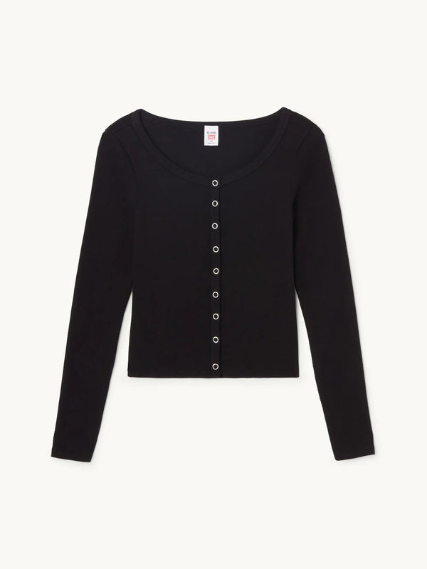 SCOOP NECK CARDIGAN