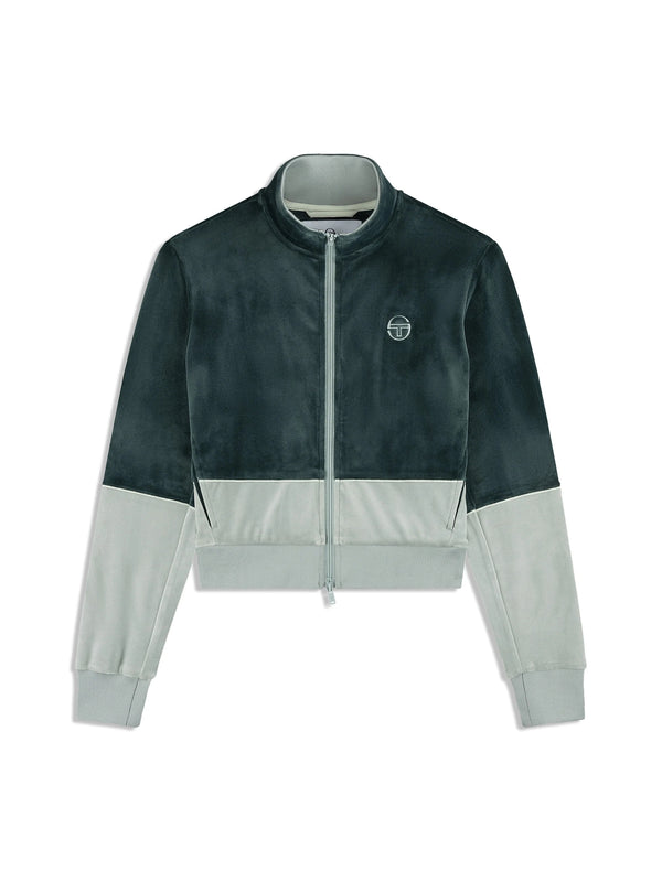 Lina Velour Track Jacket