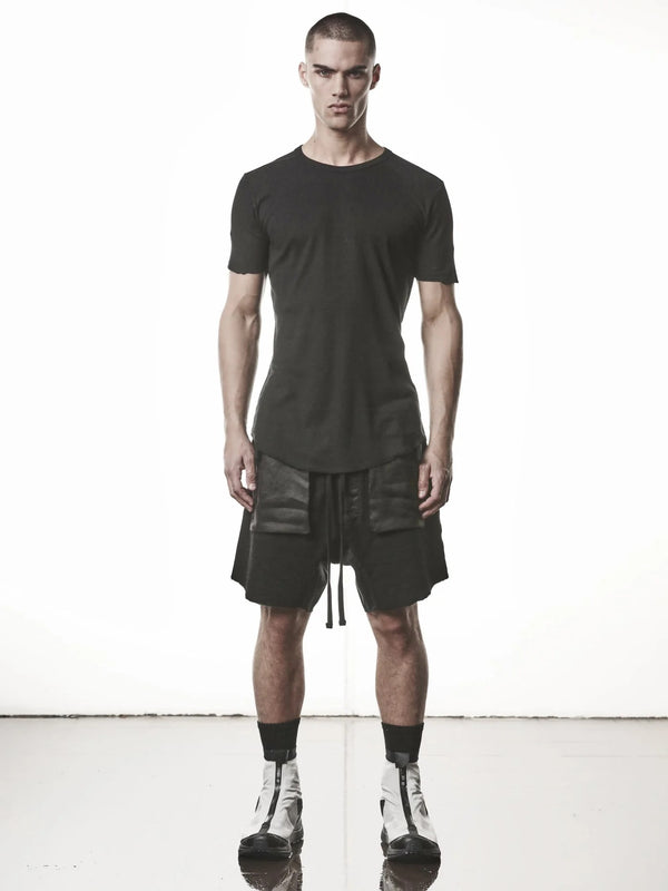 THOM KROM Raw Edge Rib T-Shirt