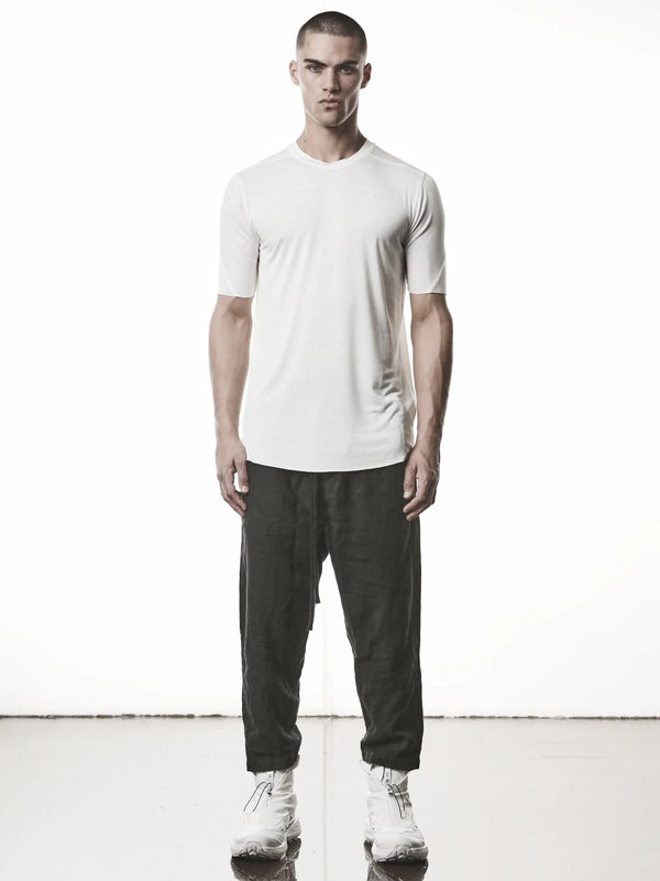 THOM KROM Viscose Raw Edge T-Shirt