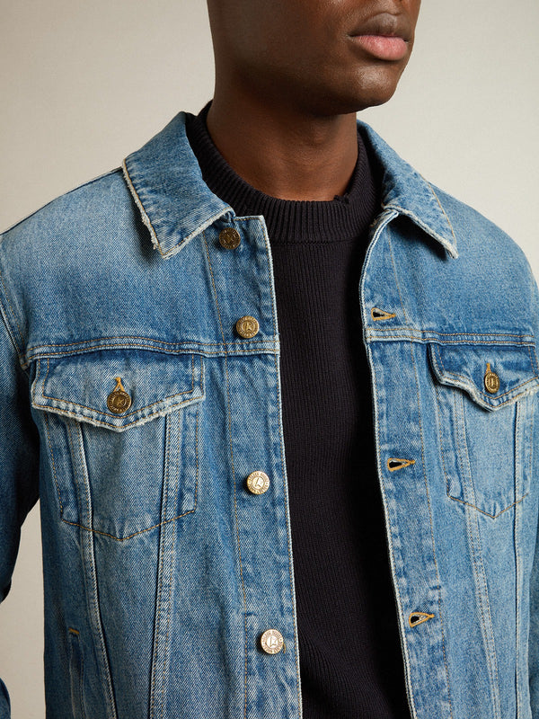 GOLDEN GOOSE JACKET P000621 BLUE