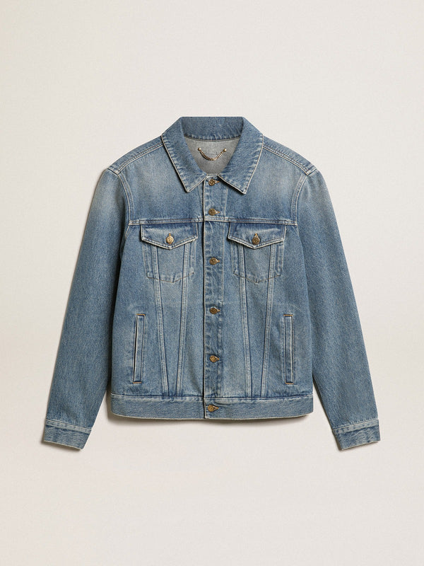 GOLDEN GOOSE JACKET P000621 BLUE