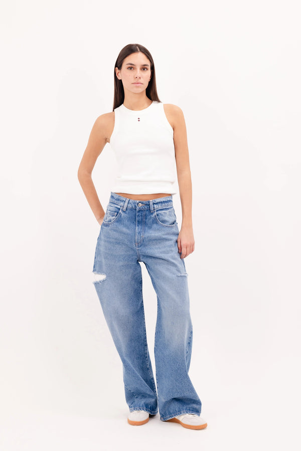 Poppy Eco - Women's Wide Leg Jeans