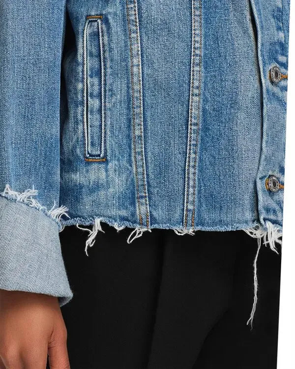 CUTOFF TRUCKER JACKET