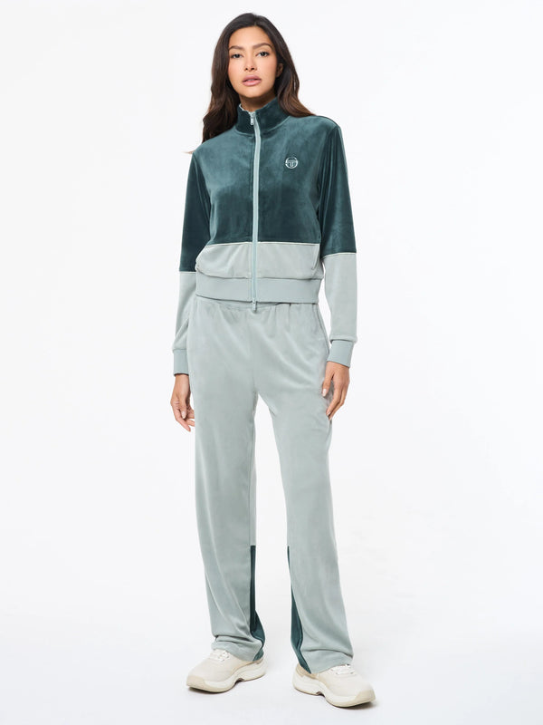 Lina Velour Track Pant
