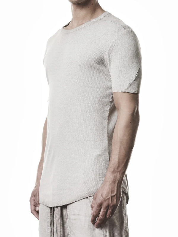 THOM KROM Raw Edge Rib T-Shirt