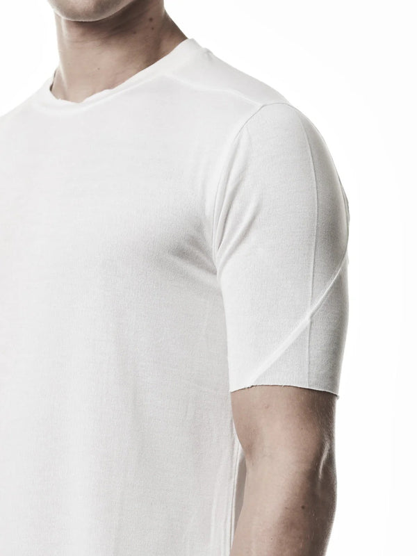 THOM KROM Viscose Raw Edge T-Shirt