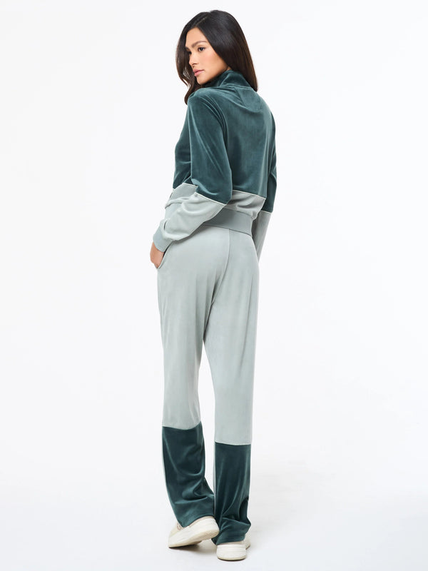 Lina Velour Track Pant