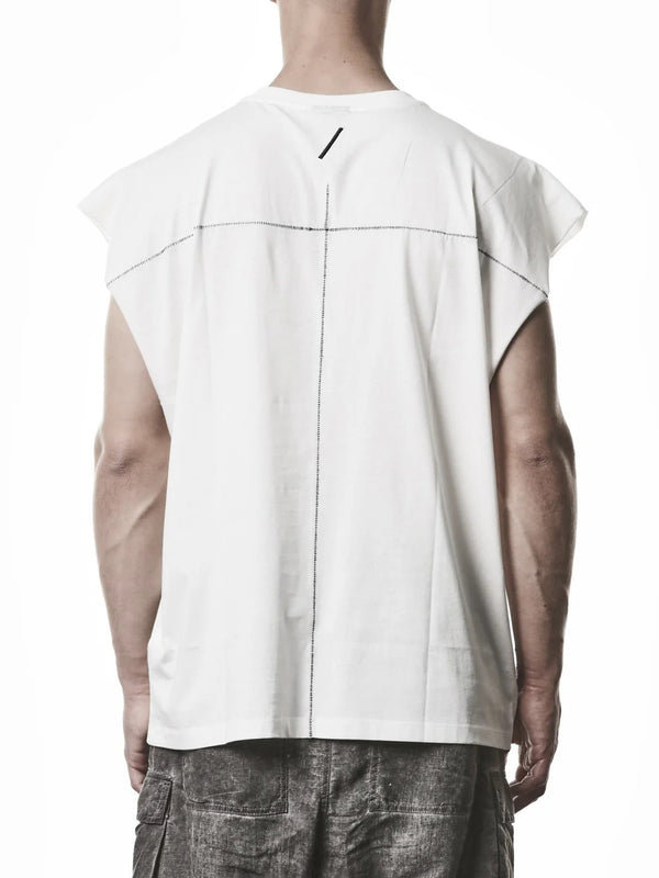 THOM KROM Raw Shoulder Oversized Tee