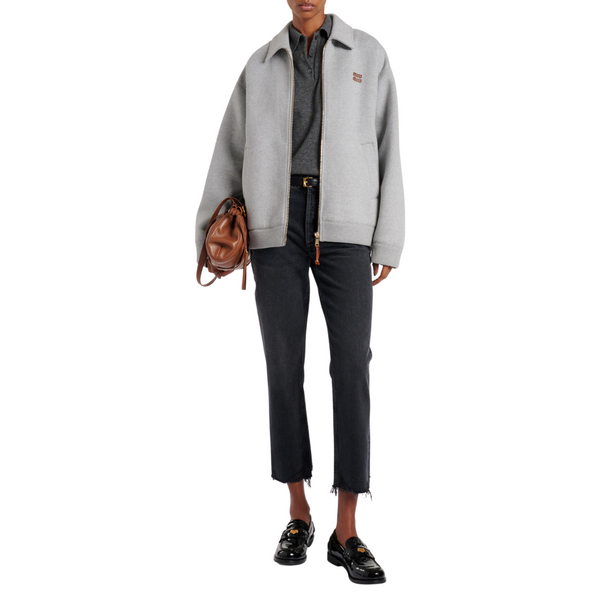 AGOLDE Riley High Rise Straight Crop Jean - Hitch